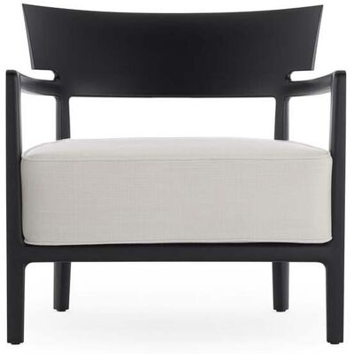 Kartell Cara Mat Outdoor Sessel (schwarz / weiß) schwarz / weiß Kartell Cara Mat Outdoor Sessel (schwarz / weiß) schwarz / weiß