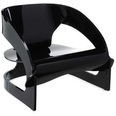 Kartell Joe Colombo Stuhl (schwarz) schwarz Kartell Joe Colombo Stuhl (schwarz) schwarz