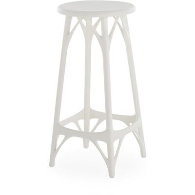 Kartell A.I. Stool Light Barhocker (weiß / H 65cm) weiß / H 65cm Kartell A.I. Stool Light Barhocker (weiß / H 65cm) weiß / H 65cm