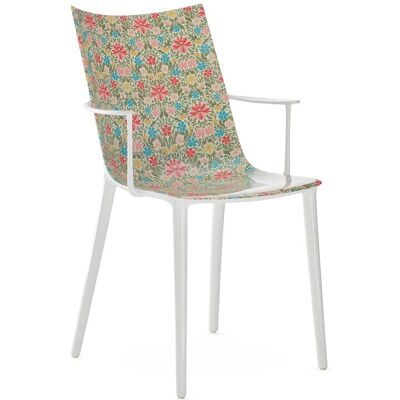 Kartell H.H.H. Stuhl Graphic Impression Weiß Kartell H.H.H. Stuhl Graphic Impression Weiß