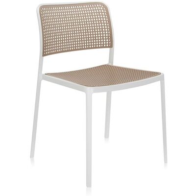 Kartell Audrey Stuhl (weiß / sand) weiß / sand Kartell Audrey Stuhl (weiß / sand) weiß / sand