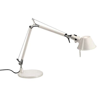 Artemide Tolomeo Micro Weiße Verstellbare Tischlampe - Schreibtischlampe Artemide Tolomeo Micro Weiße Verstellbare Tischlampe - Schreibtischlampe