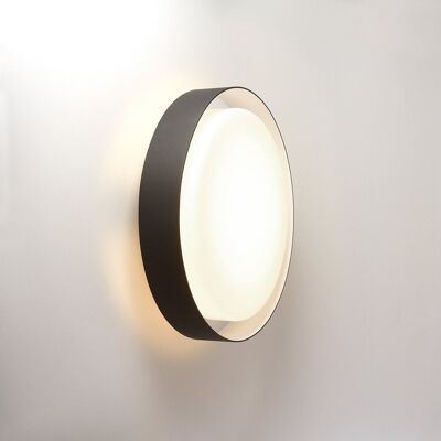 Marset Plaff-On! IP54 Outdoor Wandleuchte / Deckenleuchte (Ø 50cm / schwarz, LED... Ø 50cm / schwarz LED Marset Plaff-On! IP54 Outdoor Wandleuchte / Deckenleuchte (Ø 50cm / schwarz, LED... Ø 50cm / schwarz LED