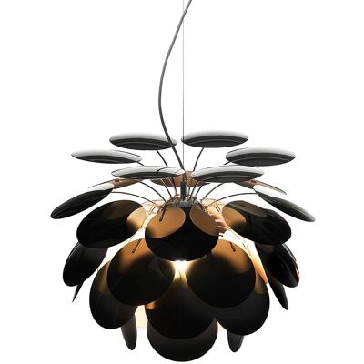 Marset Discoco 88 Pendelleuchte (Pendellänge 300cm, schwarz / gold) Pendellänge 300cm schwarz / gold Marset Discoco 88 Pendelleuchte (Pendellänge 300cm, schwarz / gold) Pendellänge 300cm schwarz / gold