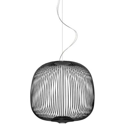 Foscarini Spokes 2 Midi Pendelleuchte (schwarz, nicht dimmbar) schwarz nicht dimmbar Foscarini Spokes 2 Midi Pendelleuchte (schwarz, nicht dimmbar) schwarz nicht dimmbar