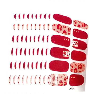 INF 10 Blatt Nagelsticker mit Nagelfeile - 3D Blumen Wasserdichte Nagelaufkleber INF 10 Blatt Nagelsticker mit Nagelfeile - 3D Blumen Wasserdichte Nagelaufkleber