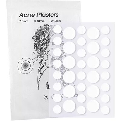 INF Unsichtbare Hydrokolloid-Aknepflaster – 36 Pflaster pro Bogen INF Unsichtbare Hydrokolloid-Aknepflaster – 36 Pflaster pro Bogen