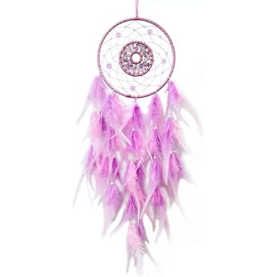 INF Lila Feder Wandbehang, Boho Traumfänger Wohnkultur INF Lila Feder Wandbehang, Boho Traumfänger Wohnkultur