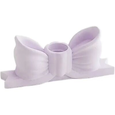 INF Spiral-Aromatherapiekerze Französische Schleife Kerzenständer Harz Ornament Violett INF Spiral-Aromatherapiekerze Französische Schleife Kerzenständer Harz Ornament Violett