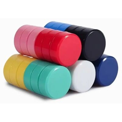 INF Magnetische, farbige Kühlschrankmagnete 30er-Set – 2cm rund, flach, plastikbeschichtet, ideal als Whiteboard- und INF Magnetische, farbige Kühlschrankmagnete 30er-Set – 2cm rund, flach, plastikbeschichtet, ideal als Whiteboard- und
