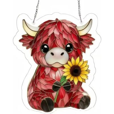 INF Acryl-Puzzle Fensteranhänger – Mehrfarbiger Sonnenfänger, kreativer Anhänger, 19cm x 16cm INF Acryl-Puzzle Fensteranhänger – Mehrfarbiger Sonnenfänger, kreativer Anhänger, 19cm x 16cm