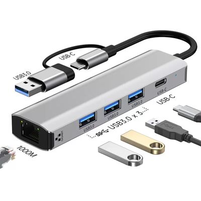 INF 5-in-1 Gigabit Docking Station 2208TU INF 5-in-1 Gigabit Docking Station 2208TU