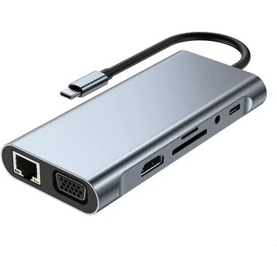 INF 11-in-1 USB-C Hub Multiport Adapter - Mehr Geräte anschließen INF 11-in-1 USB-C Hub Multiport Adapter - Mehr Geräte anschließen