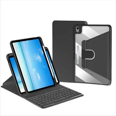 INF 360° Drehbarer Ständer Bluetooth Tastatur Hülle kompatibel mit iPad 7./8./9. Generation 10,2 Zoll INF 360° Drehbarer Ständer Bluetooth Tastatur Hülle kompatibel mit iPad 7./8./9. Generation 10,2 Zoll