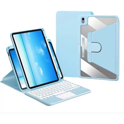 INF 360° Drehbar Bluetooth Tastatur Hülle kompatibel mit iPad Pro 11 Zoll (2022/2021/2020/2018) - Blau INF 360° Drehbar Bluetooth Tastatur Hülle kompatibel mit iPad Pro 11 Zoll (2022/2021/2020/2018) - Blau