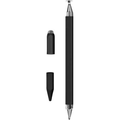 INF 3-in-1 Magnetischer kapazitiver Stift für Tablets und Handys – Universeller Touchscreen-Stift Schwarz INF 3-in-1 Magnetischer kapazitiver Stift für Tablets und Handys – Universeller Touchscreen-Stift Schwarz