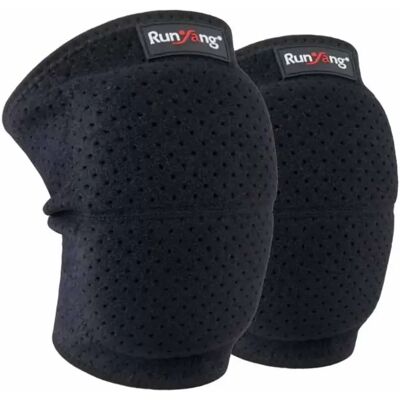 INF 2er-Pack Schwarze Sport-Knieschoner – Einheitsgröße – Antikollisions-Knieschützer für Sport und Aktivitäten INF 2er-Pack Schwarze Sport-Knieschoner – Einheitsgröße – Antikollisions-Knieschützer für Sport und Aktivitäten