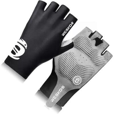 INF Halbfinger-Radhandschuhe – Atmungsaktiv, Rutschfest, Leicht, Sonnenschutz, Polyester+Leder, 1 Paar für Mountainbike & XL INF Halbfinger-Radhandschuhe – Atmungsaktiv, Rutschfest, Leicht, Sonnenschutz, Polyester+Leder, 1 Paar für Mountainbike & XL