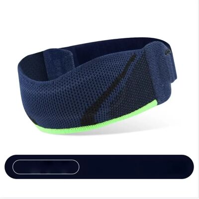 INF Verstellbarer Patellakompressions-Kniegurt mit Silikon-Stoßdämpferpolster für Sport Navy blau INF Verstellbarer Patellakompressions-Kniegurt mit Silikon-Stoßdämpferpolster für Sport Navy blau