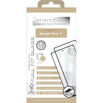 Panzer Google Pixel 7 Vollschutz-Glas - Schwarzer Rahmen Panzer Google Pixel 7 Vollschutz-Glas - Schwarzer Rahmen