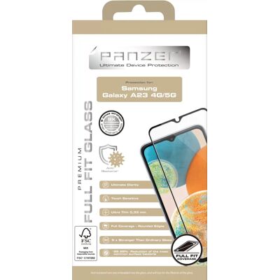 Panzer - Galaxy A23 - Full Fit - Gehärtetes Glas - Displayschutzfolie Panzer - Galaxy A23 - Full Fit - Gehärtetes Glas - Displayschutzfolie
