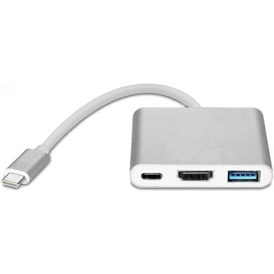 INF Multiport-Adapter USB-C - 4K HDMI, USB 3.0, USB-PD INF Multiport-Adapter USB-C - 4K HDMI, USB 3.0, USB-PD