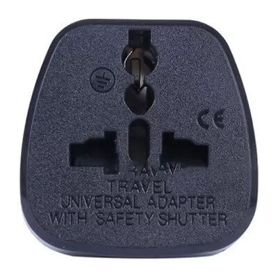 INF Europäischer Standard-Reiseadapter Schwarz INF Europäischer Standard-Reiseadapter Schwarz