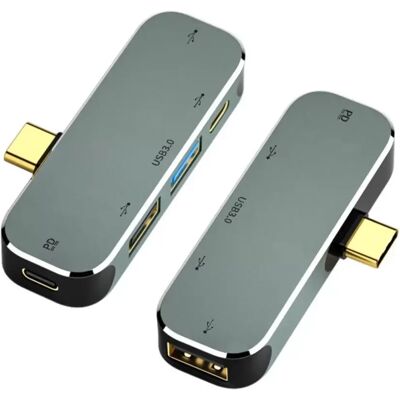 INF YX04-X4 5-in-1 USB-C Hub: Erweitern Sie Ihre Konnektivität mit 2x USB-A 2.0, 2x USB-C und USB 3.0 Ports INF YX04-X4 5-in-1 USB-C Hub: Erweitern Sie Ihre Konnektivität mit 2x USB-A 2.0, 2x USB-C und USB 3.0 Ports