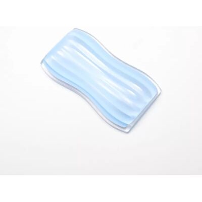 INF Transparentes Silikon-Mauspad mit Handgelenkstütze – Ergonomisch und komfortabel Blau INF Transparentes Silikon-Mauspad mit Handgelenkstütze – Ergonomisch und komfortabel Blau