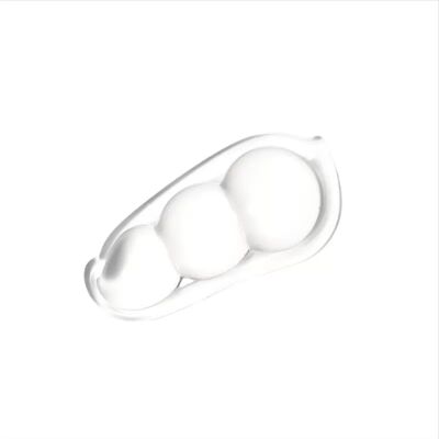 INF Transparentes Silikon Mauspad - Ergonomische Handgelenkstütze für Komfort Weiß INF Transparentes Silikon Mauspad - Ergonomische Handgelenkstütze für Komfort Weiß