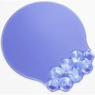 INF Transparentes Silikon-Mauspad: Ergonomische Handgelenkstütze für Komfort Violett INF Transparentes Silikon-Mauspad: Ergonomische Handgelenkstütze für Komfort Violett