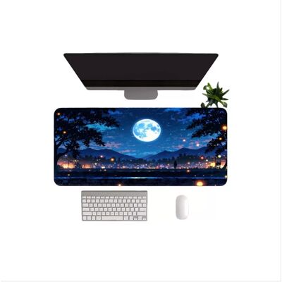 INF Mondlandschaft Naturkautschuk Anti-Rutsch-Mauspad für Zuhause, Büro und Gaming Klein INF Mondlandschaft Naturkautschuk Anti-Rutsch-Mauspad für Zuhause, Büro und Gaming Klein