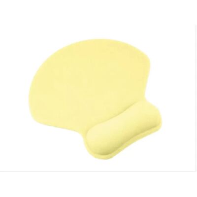 INF Office Ergonomisches Silikon-Mauspad mit Handgelenkstütze - Gelbe Lycra-Handgelenkstütze, Anti-Rutsch Tastatur-Handauflage, INF Office Ergonomisches Silikon-Mauspad mit Handgelenkstütze - Gelbe Lycra-Handgelenkstütze, Anti-Rutsch Tastatur-Handauflage,