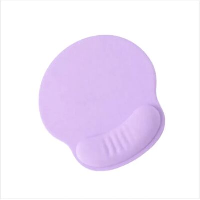 INF Büro-Silikon-Mauspad mit ergonomischer Lycra-Handgelenkauflage – Lila, Anti-Rutsch-Handgelenkstütze, 25cm x 22.5cm x 2.2cm INF Büro-Silikon-Mauspad mit ergonomischer Lycra-Handgelenkauflage – Lila, Anti-Rutsch-Handgelenkstütze, 25cm x 22.5cm x 2.2cm