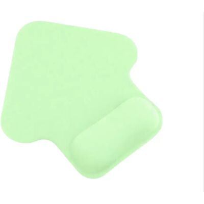 INF Ergonomisches Mauspad mit Handgelenkauflage für Büro — Silikon + Lycra Handballenstütze, rutschfest, 25cm x 24cm Grün INF Ergonomisches Mauspad mit Handgelenkauflage für Büro — Silikon + Lycra Handballenstütze, rutschfest, 25cm x 24cm Grün