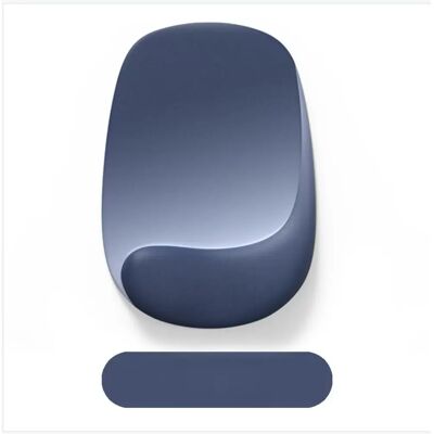 INF Ergonomisches Silikon-Mauspad mit Handgelenkstütze, rutschfeste Lycra-Oberfläche, komfortable Polsterung, mehrere Farben Dunkelblau INF Ergonomisches Silikon-Mauspad mit Handgelenkstütze, rutschfeste Lycra-Oberfläche, komfortable Polsterung, mehrere Farben Dunkelblau