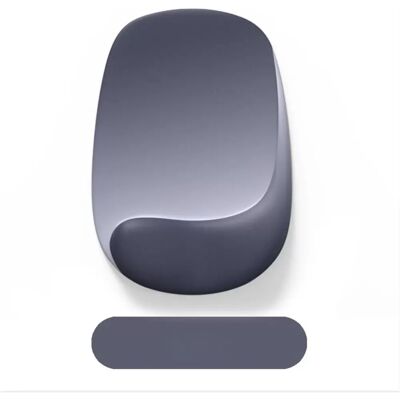 INF Ergonomisches Silikon-Mauspad mit Handgelenkstütze, rutschfeste Lycra-Oberfläche, komfortable Polsterung, mehrere Farben Dunkelgrau INF Ergonomisches Silikon-Mauspad mit Handgelenkstütze, rutschfeste Lycra-Oberfläche, komfortable Polsterung, mehrere Farben Dunkelgrau