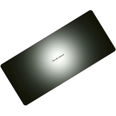 INF Gradient Gummi-Mauspad – Schwarz-Weiß, extra-großes Gaming Schreibtischpad, rutschfestes Tastatur-Schreibtischpad (L/M/S) M INF Gradient Gummi-Mauspad – Schwarz-Weiß, extra-großes Gaming Schreibtischpad, rutschfestes Tastatur-Schreibtischpad (L/M/S) M