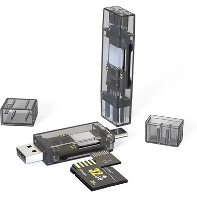 INF Type-C + USB Dual-Kartenleser INF Type-C + USB Dual-Kartenleser