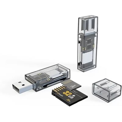 INF USB-Dual-Kartenleser INF USB-Dual-Kartenleser