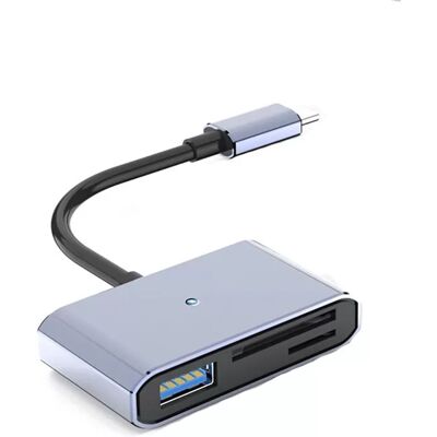 INF Type-C zu SD/TF Dual Card Reader mit USB INF Type-C zu SD/TF Dual Card Reader mit USB