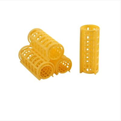 INF 12er-Packung Gelbe Doppel-Layer Lazy Hair Curler mit Zähnen - 2.0cm für Natürliche Locken INF 12er-Packung Gelbe Doppel-Layer Lazy Hair Curler mit Zähnen - 2.0cm für Natürliche Locken