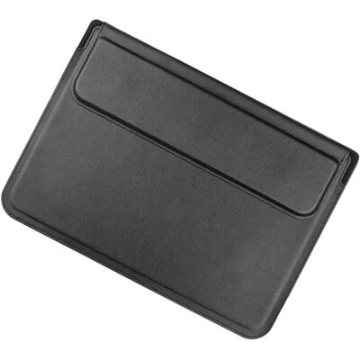 INF Leder Laptop Hülle 15/16 Zoll kompatibel mit Macbook, Dell, Lenovo - Multifunktional Schutzhülle Schwarz INF Leder Laptop Hülle 15/16 Zoll kompatibel mit Macbook, Dell, Lenovo - Multifunktional Schutzhülle Schwarz