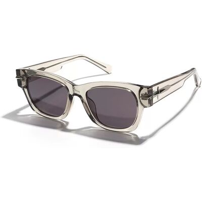 INF Trendige polarisierte Sonnenbrille mit Etui grau + schwarz INF Trendige polarisierte Sonnenbrille mit Etui grau + schwarz
