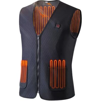 INF Heated Vest - 5 Zonen Schwarz L - Beheizbare Outdoor-Bekleidung INF Heated Vest - 5 Zonen Schwarz L - Beheizbare Outdoor-Bekleidung