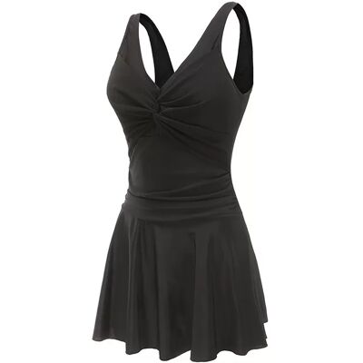 INF Eleganter schwarzer Badeanzug für Damen M INF Eleganter schwarzer Badeanzug für Damen M