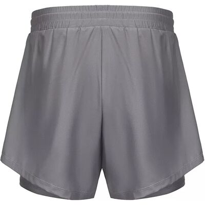 INF Herren Doppel-Lagen Badehose - Grau, Schnelltrocknend L INF Herren Doppel-Lagen Badehose - Grau, Schnelltrocknend L