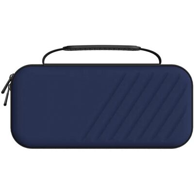 INF Schützende Tragetasche kompatibel mit Nintendo Switch 2 - Reisetasche mit 12 Spielkartenfächern Blau INF Schützende Tragetasche kompatibel mit Nintendo Switch 2 - Reisetasche mit 12 Spielkartenfächern Blau