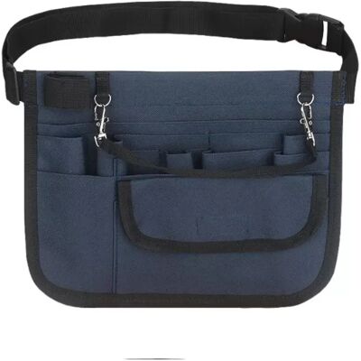 INF Tragbare Krankenschwester-Tasche – blaue Segeltuch-Hüfttasche für Pflegekräfte mit mehreren Werkzeugfächern für INF Tragbare Krankenschwester-Tasche – blaue Segeltuch-Hüfttasche für Pflegekräfte mit mehreren Werkzeugfächern für