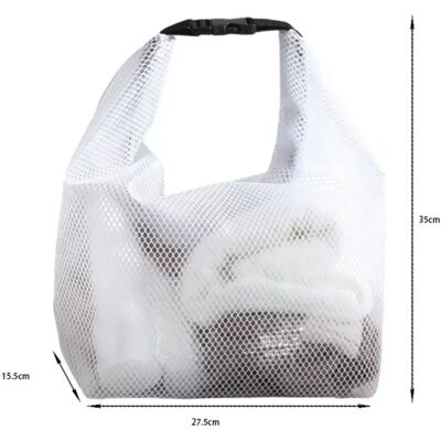 INF Großer Kordelzug-Kulturbeutel 35x15.5x27.5cm – Wasserdichter EVA-Reisebeutel, Handlich und Multifunktional INF Großer Kordelzug-Kulturbeutel 35x15.5x27.5cm – Wasserdichter EVA-Reisebeutel, Handlich und Multifunktional